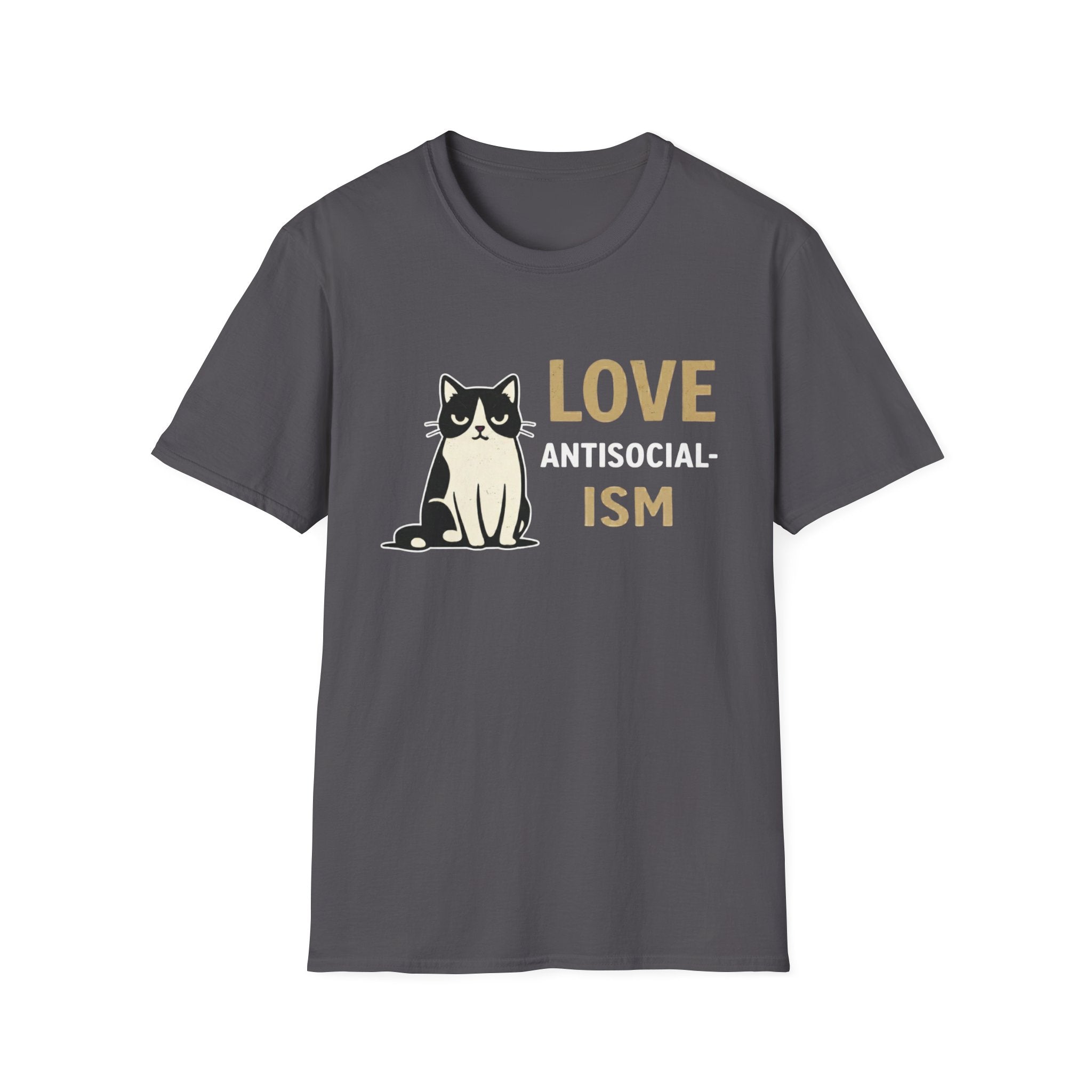 Love Antisocialism (Judgy Cat) T-Shirt