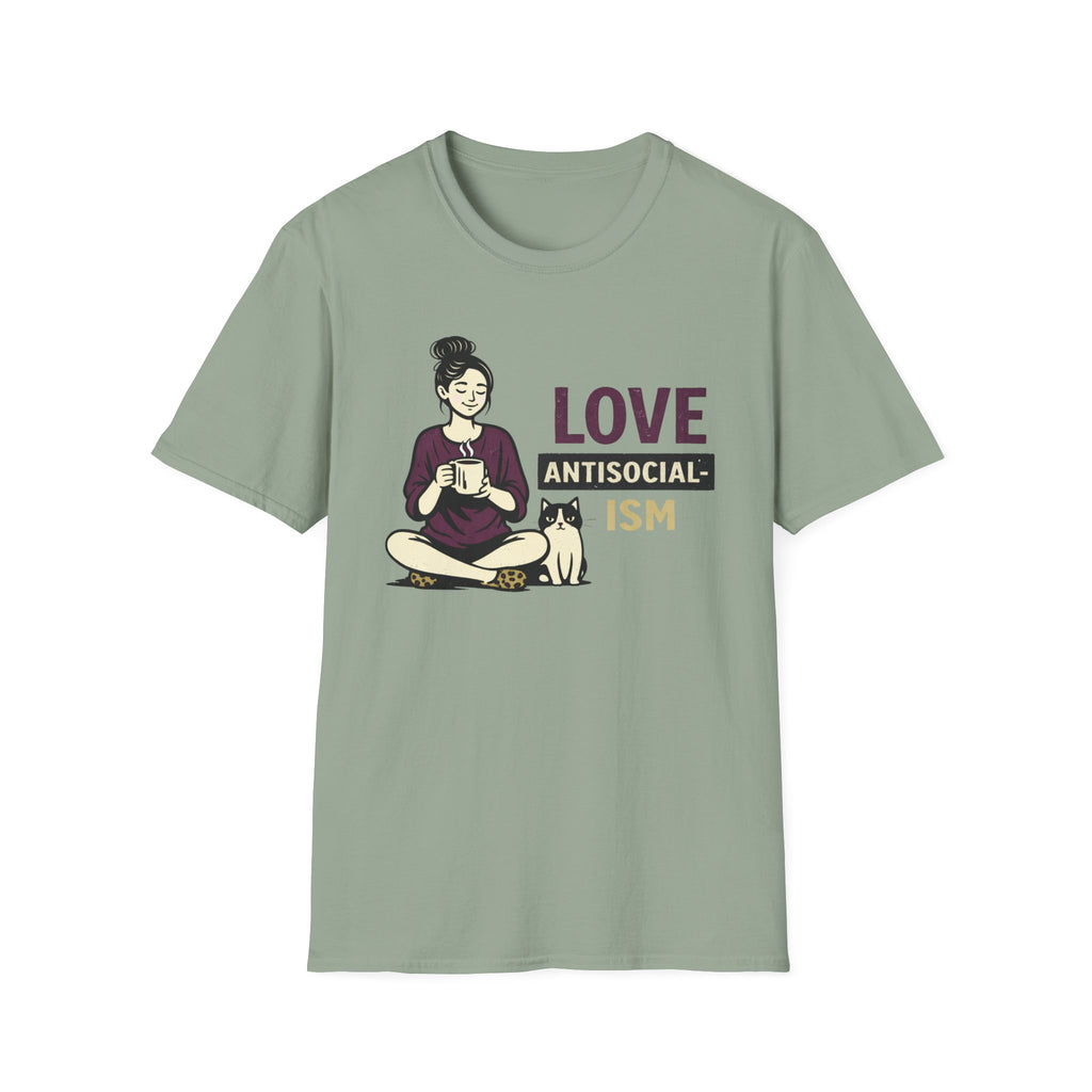 Love AntiSocialism T-Shirt