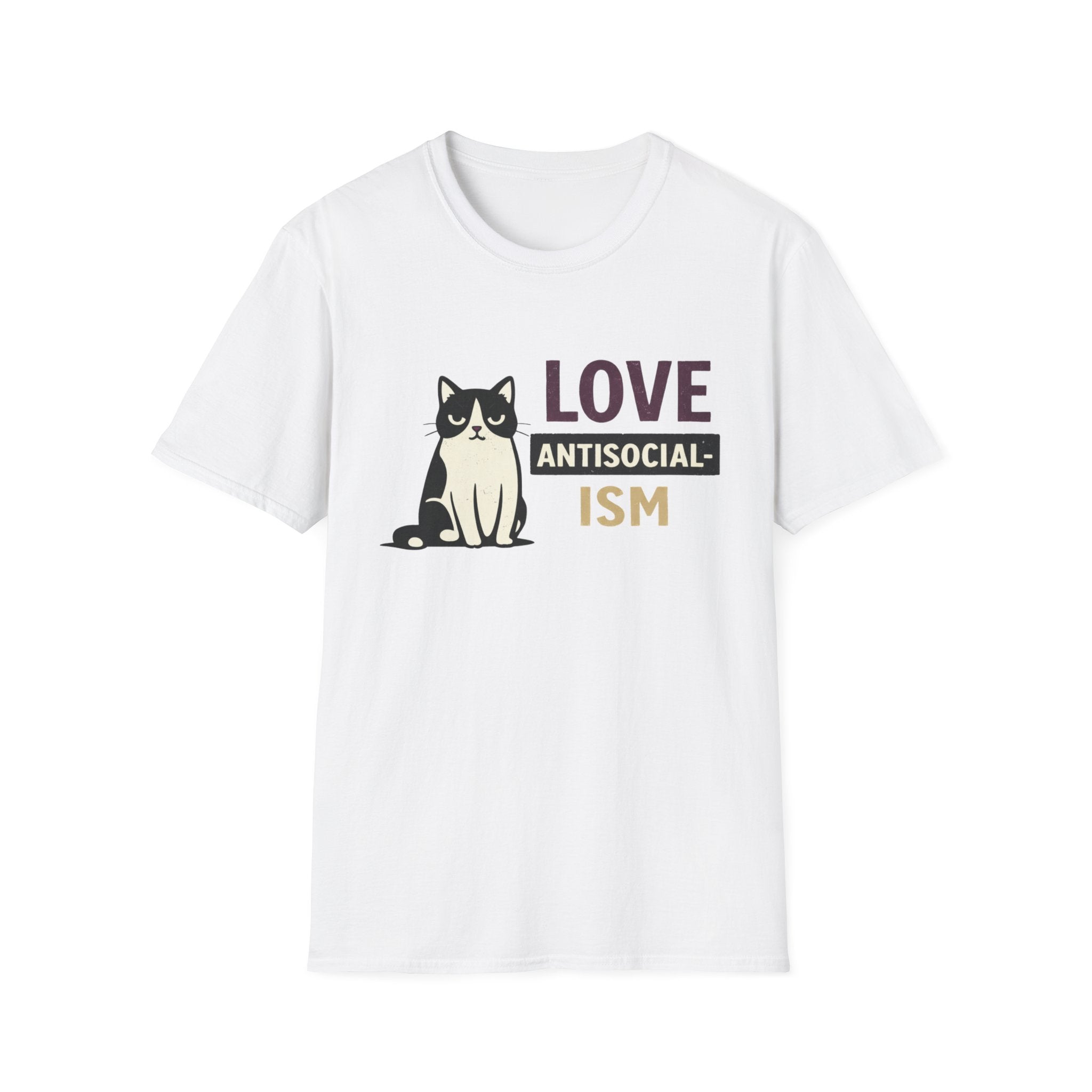 Love Antisocialism (Judgy Cat) T-Shirt
