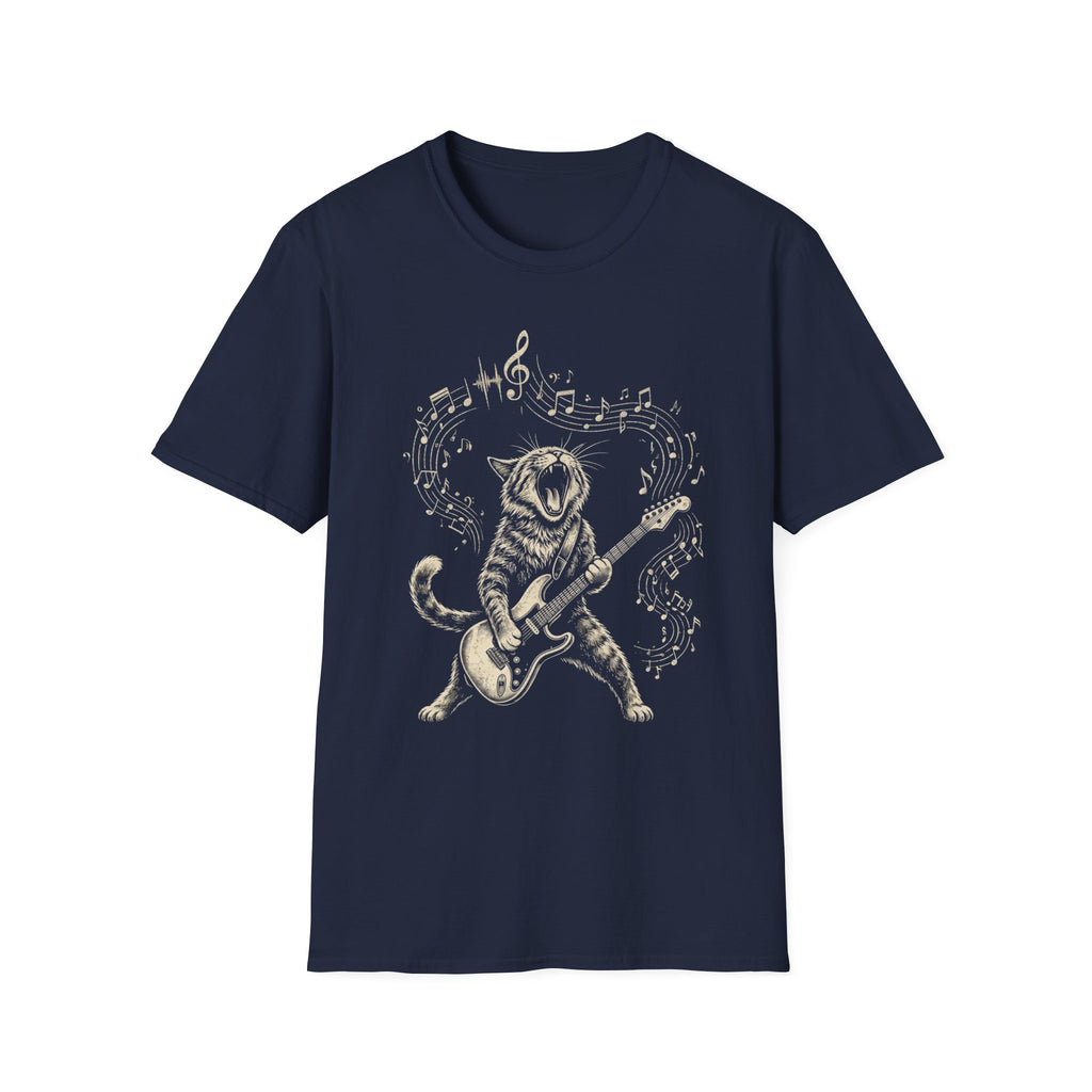 Rock & Roll Cat T-Shirt