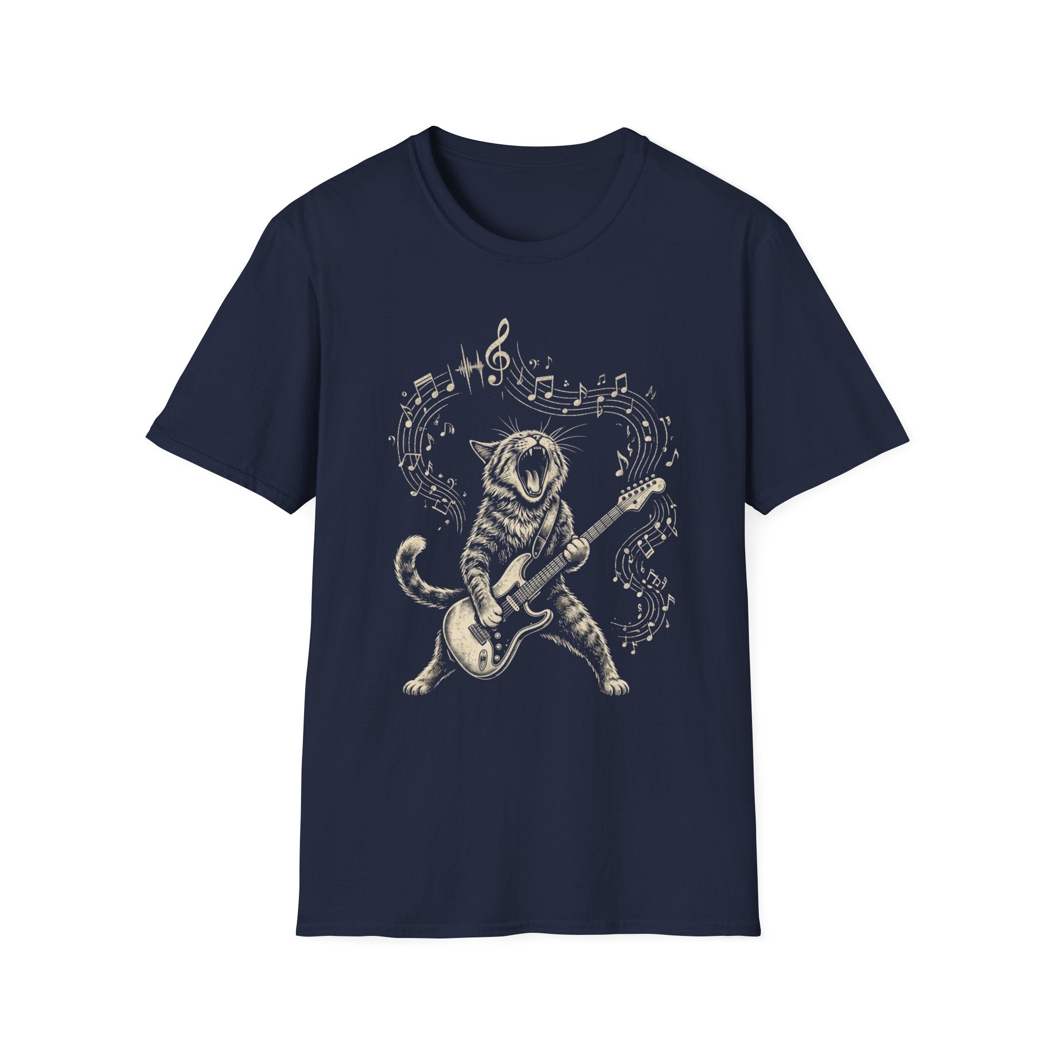 Rock & Roll Cat T-Shirt