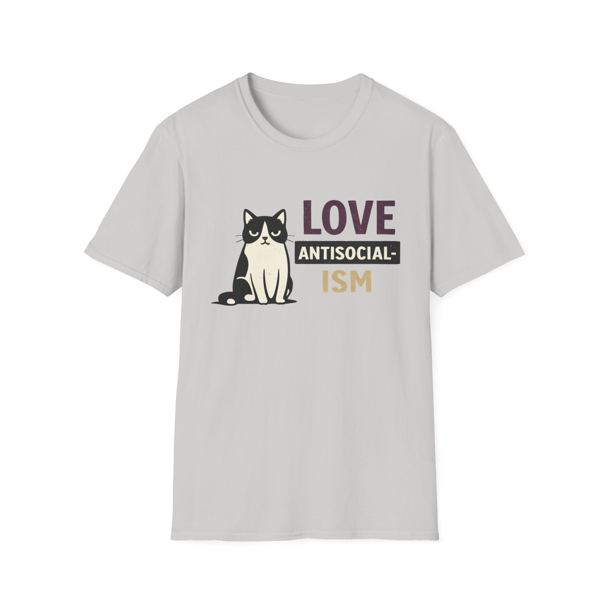 Love Antisocialism (Judgy Cat) T-Shirt