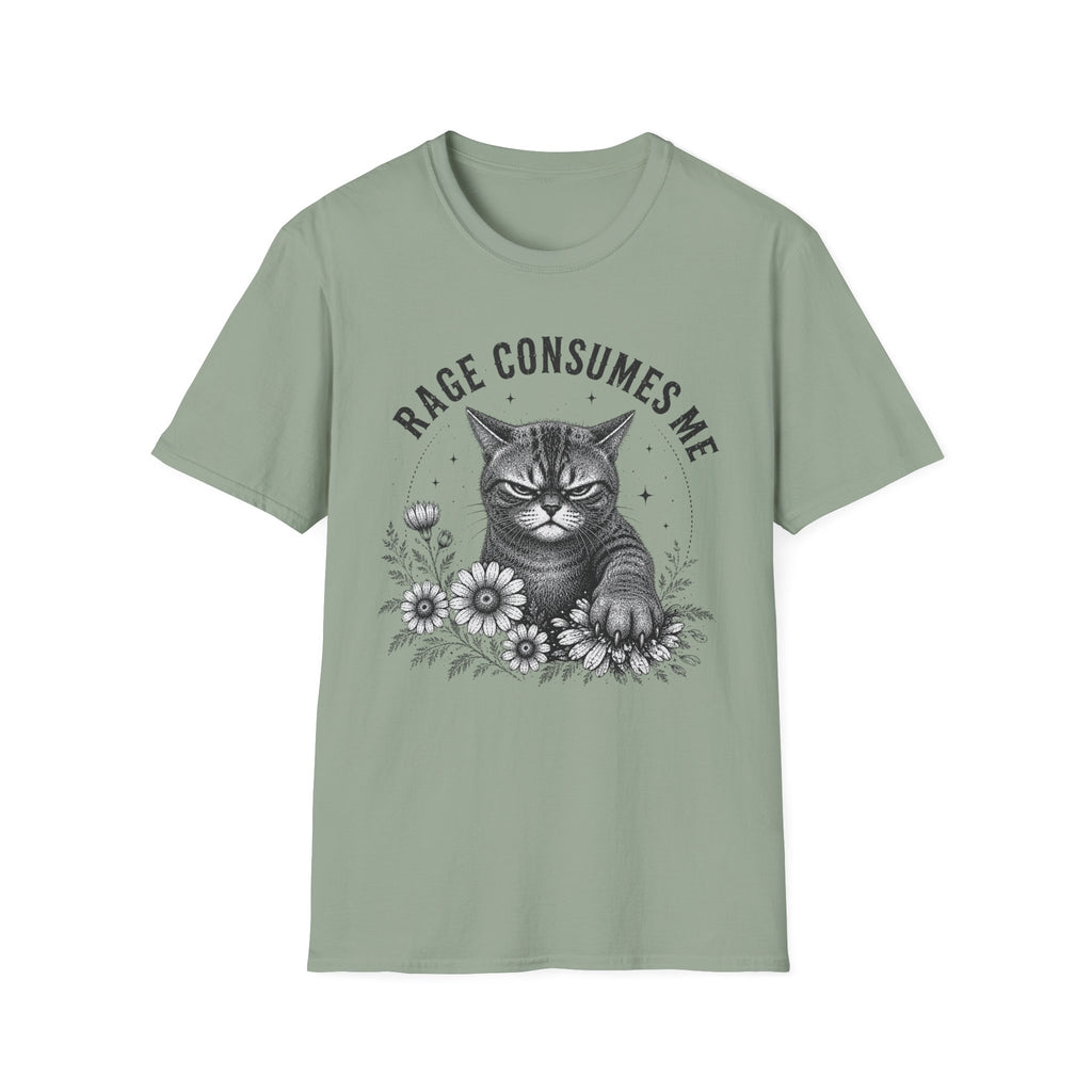 Angry Rage Consumes Me (Light) T-Shirt