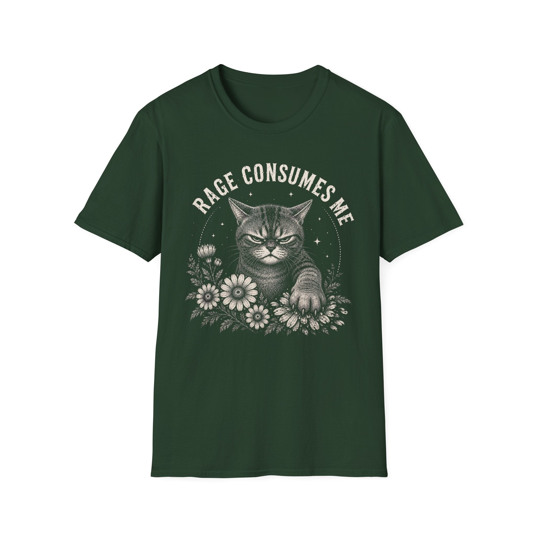 Angry Rage Consumes Me (Dark) T-Shirt