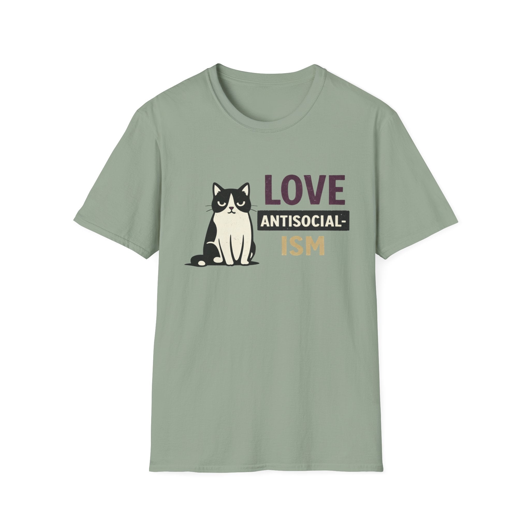 Love Antisocialism (Judgy Cat) T-Shirt