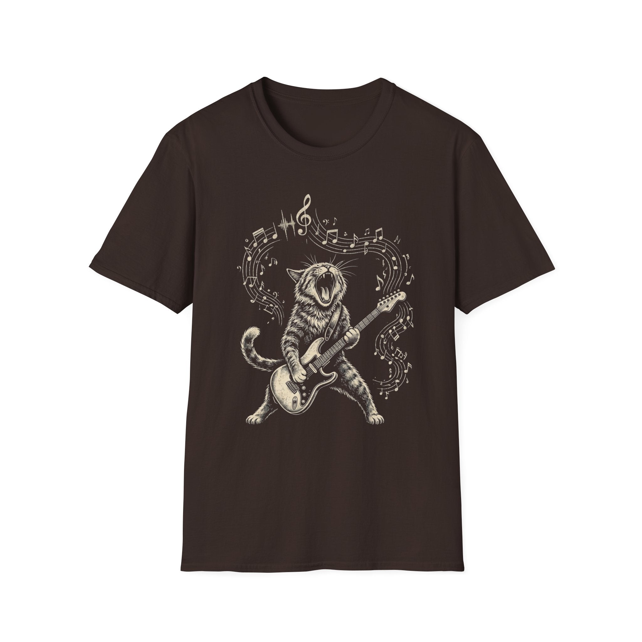 Rock & Roll Cat T-Shirt