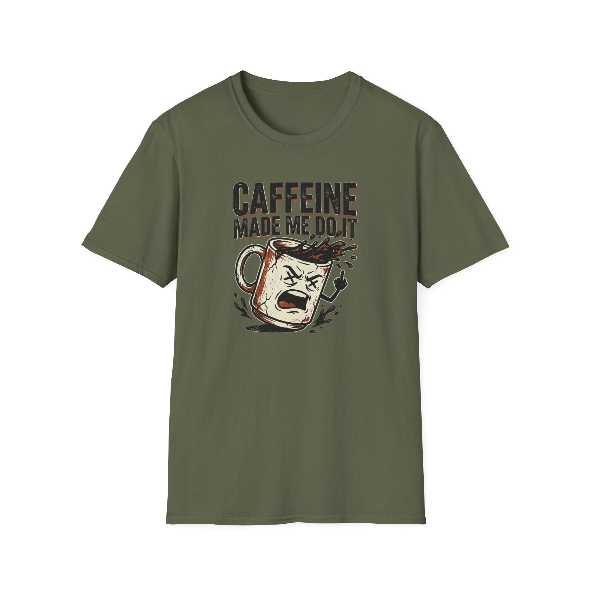 Caffeine Made Me Do It T-Shirt