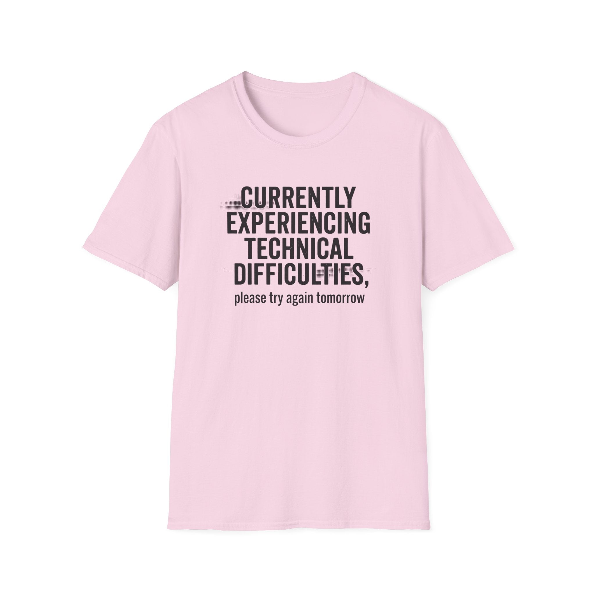 Currently Experiencing Technical Difficulties T-Shirt