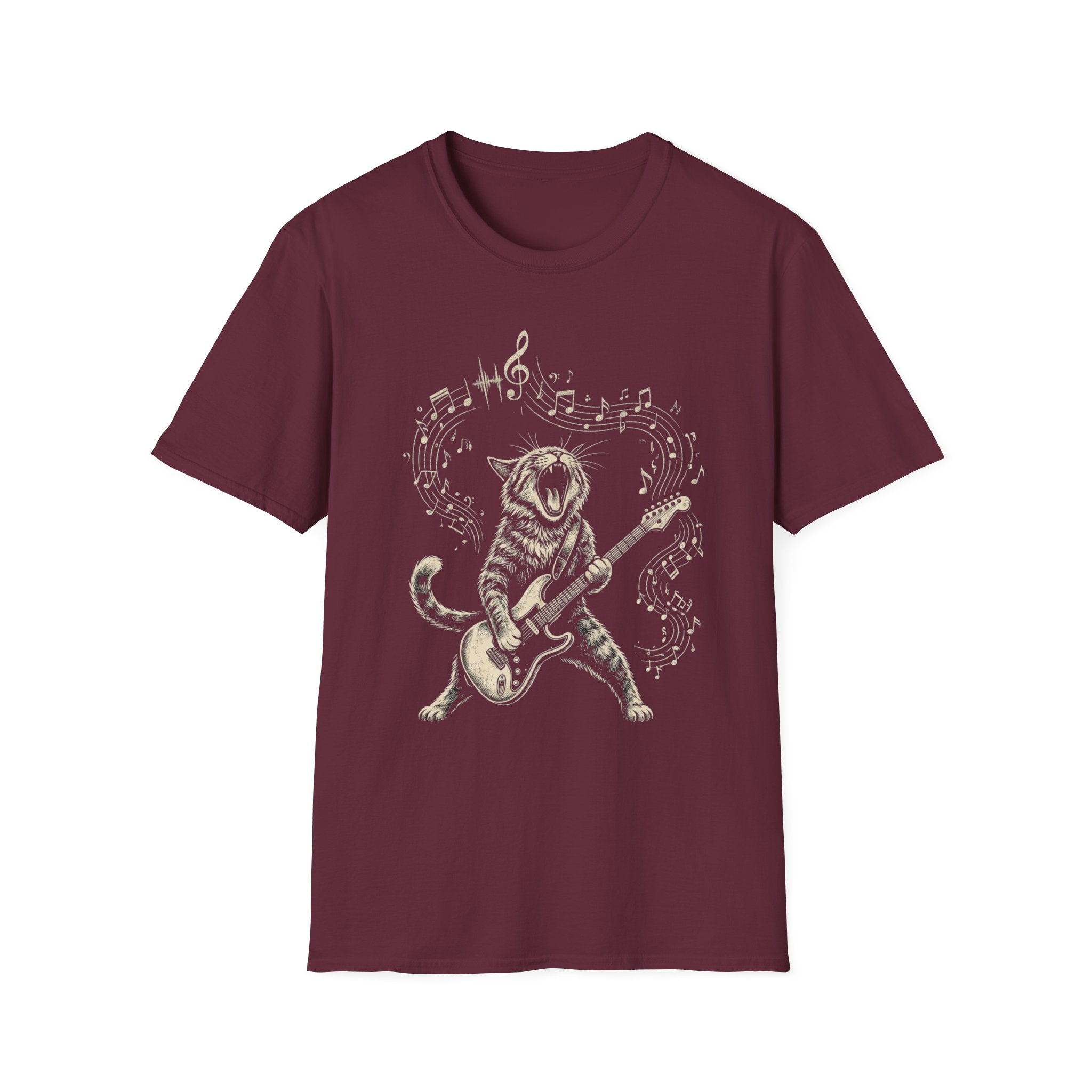Rock & Roll Cat T-Shirt
