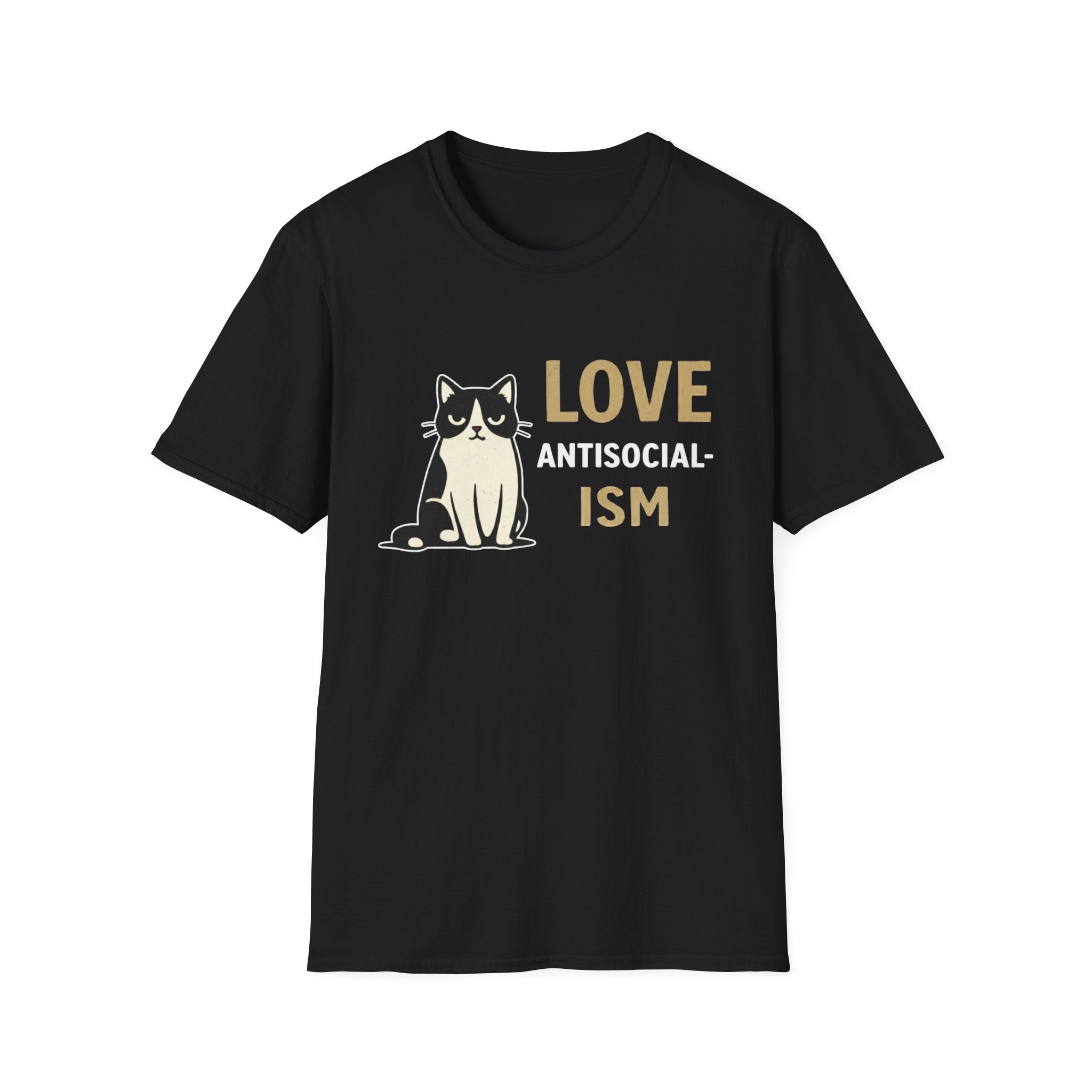 Love Antisocialism (Judgy Cat) T-Shirt