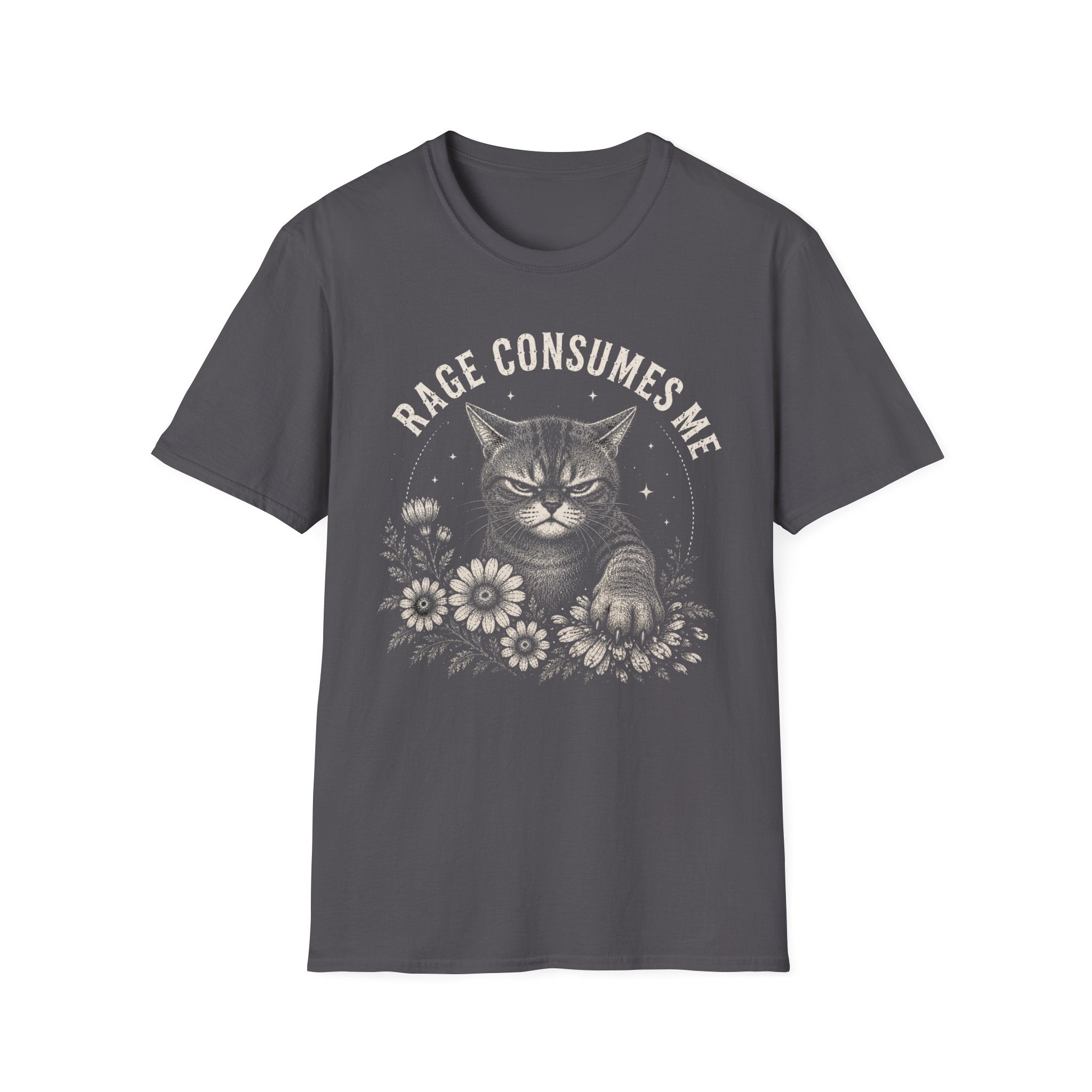 Angry Rage Consumes Me (Dark) T-Shirt