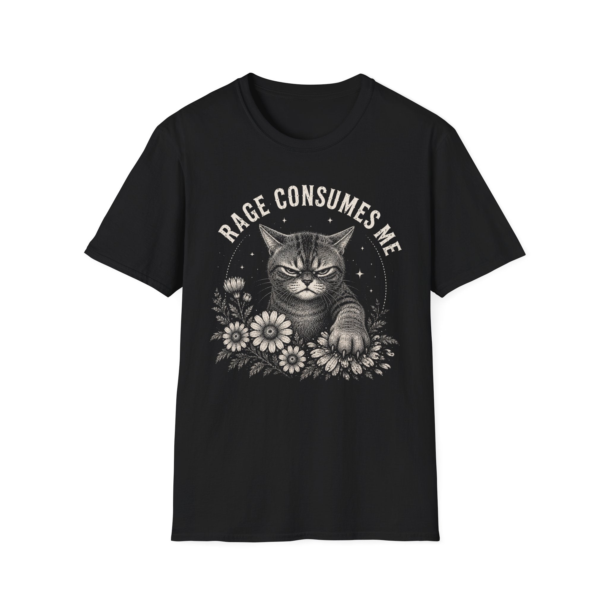Angry Rage Consumes Me (Dark) T-Shirt