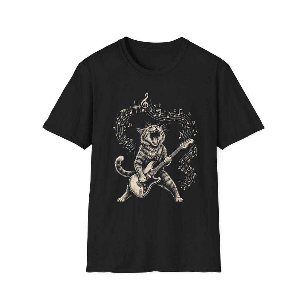 Rock & Roll Cat T-Shirt