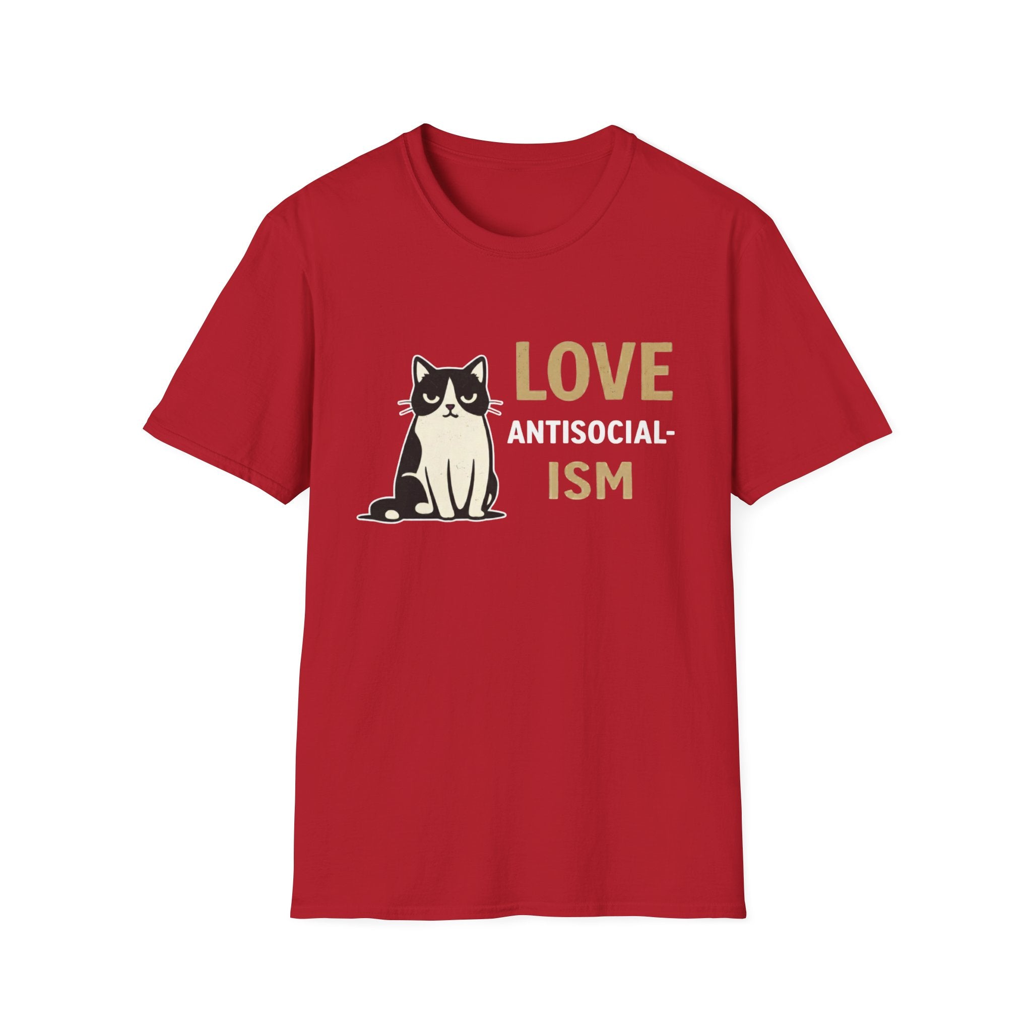 Love Antisocialism (Judgy Cat) T-Shirt