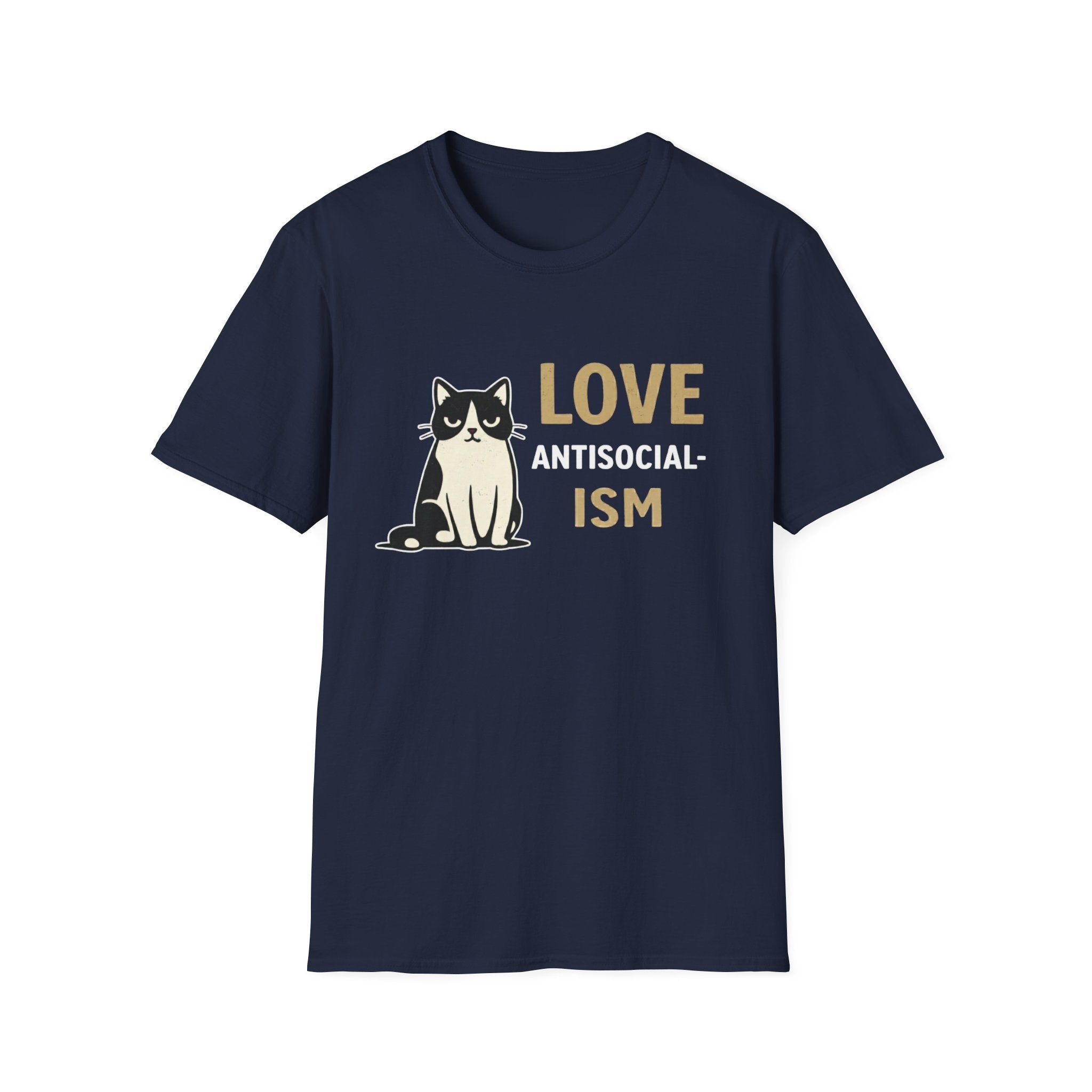 Love Antisocialism (Judgy Cat) T-Shirt