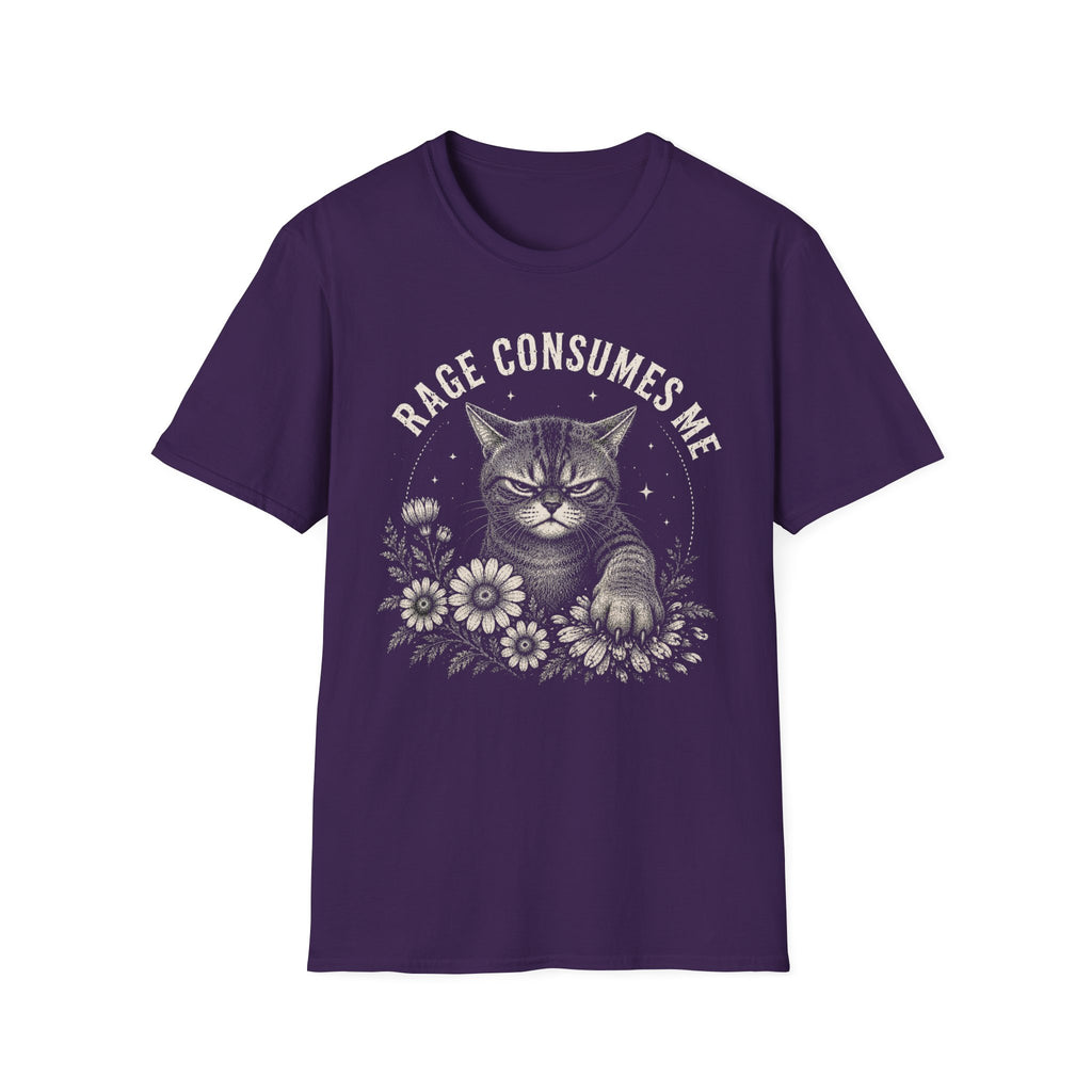 Angry Rage Consumes Me (Dark) T-Shirt