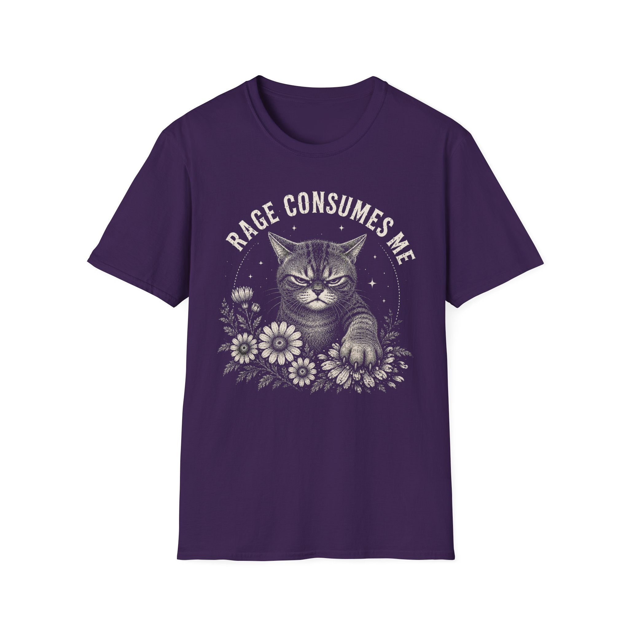 Angry Rage Consumes Me (Dark) T-Shirt