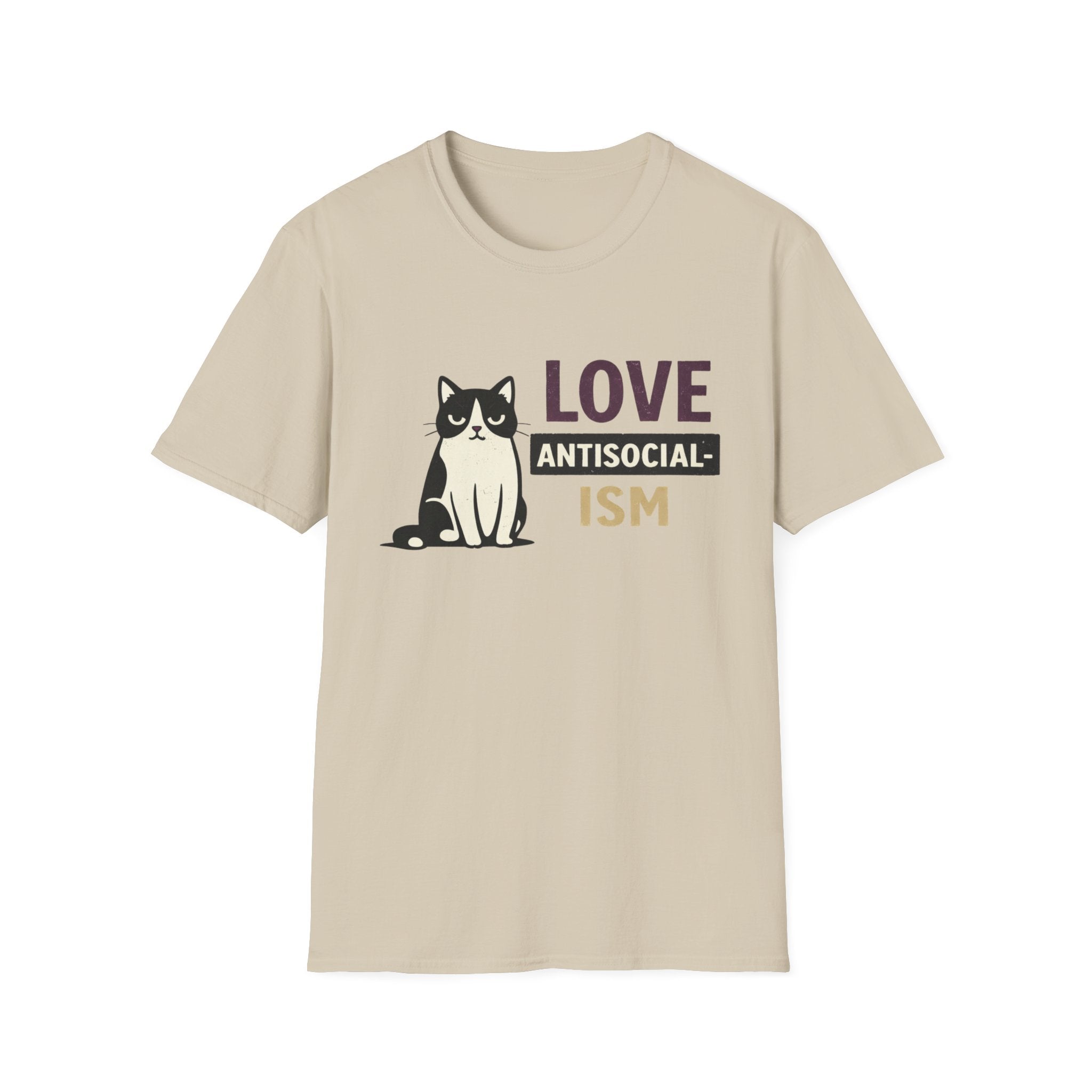 Love Antisocialism (Judgy Cat) T-Shirt