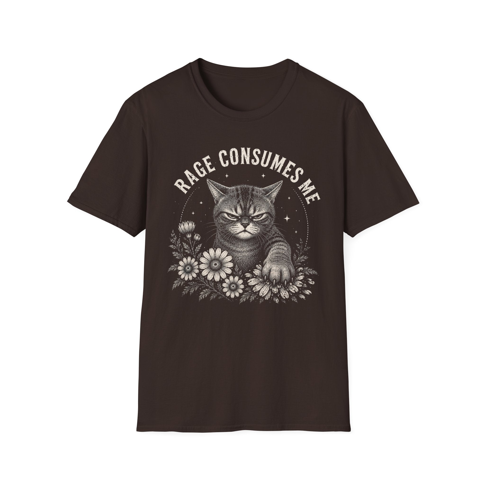 Angry Rage Consumes Me (Dark) T-Shirt