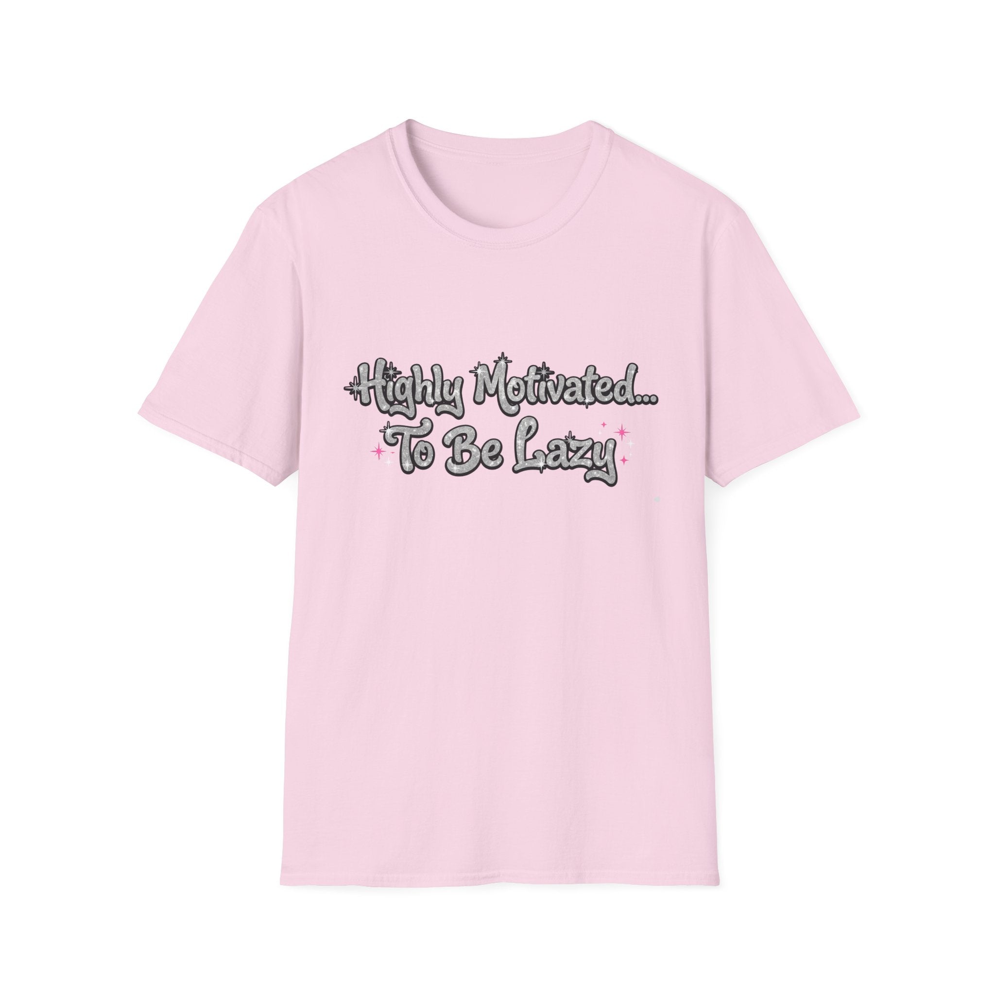 Highly Motivated To Be Lazy T-Shirt