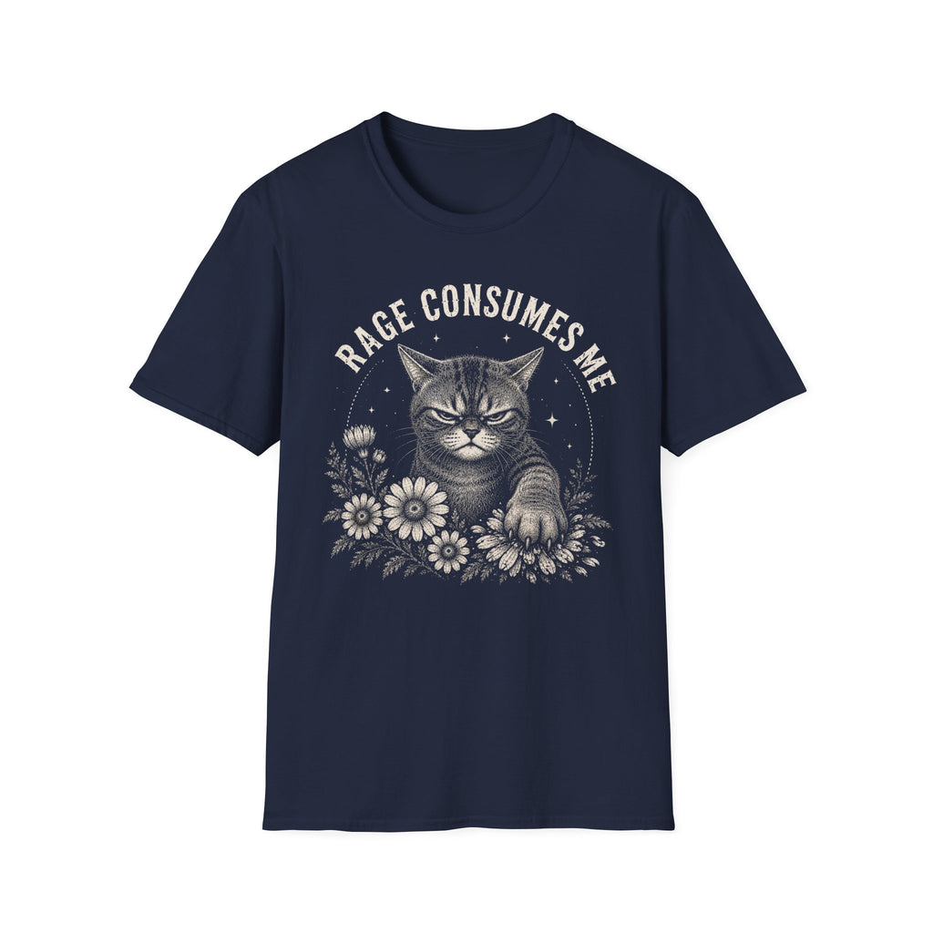 Angry Rage Consumes Me (Dark) T-Shirt