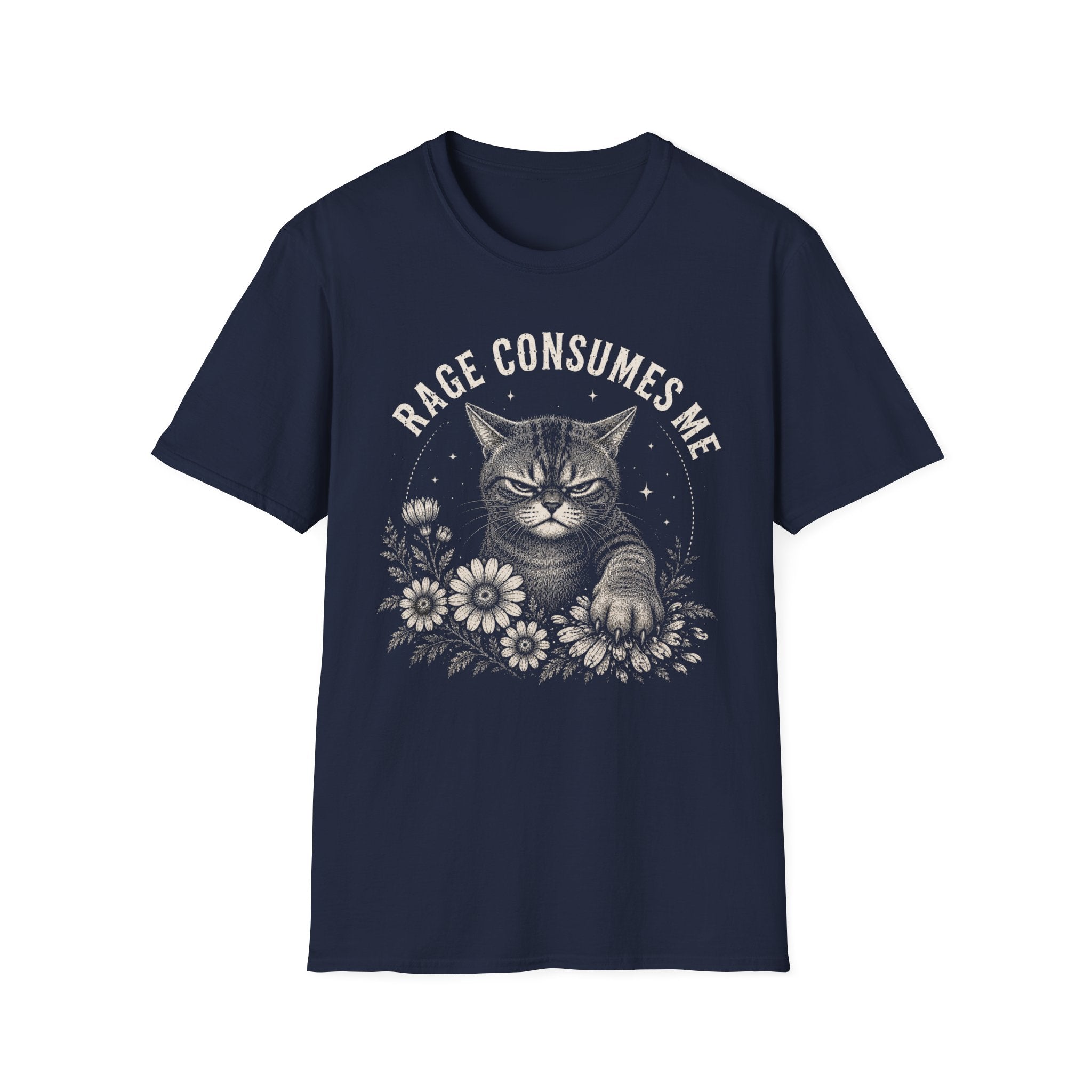 Angry Rage Consumes Me (Dark) T-Shirt