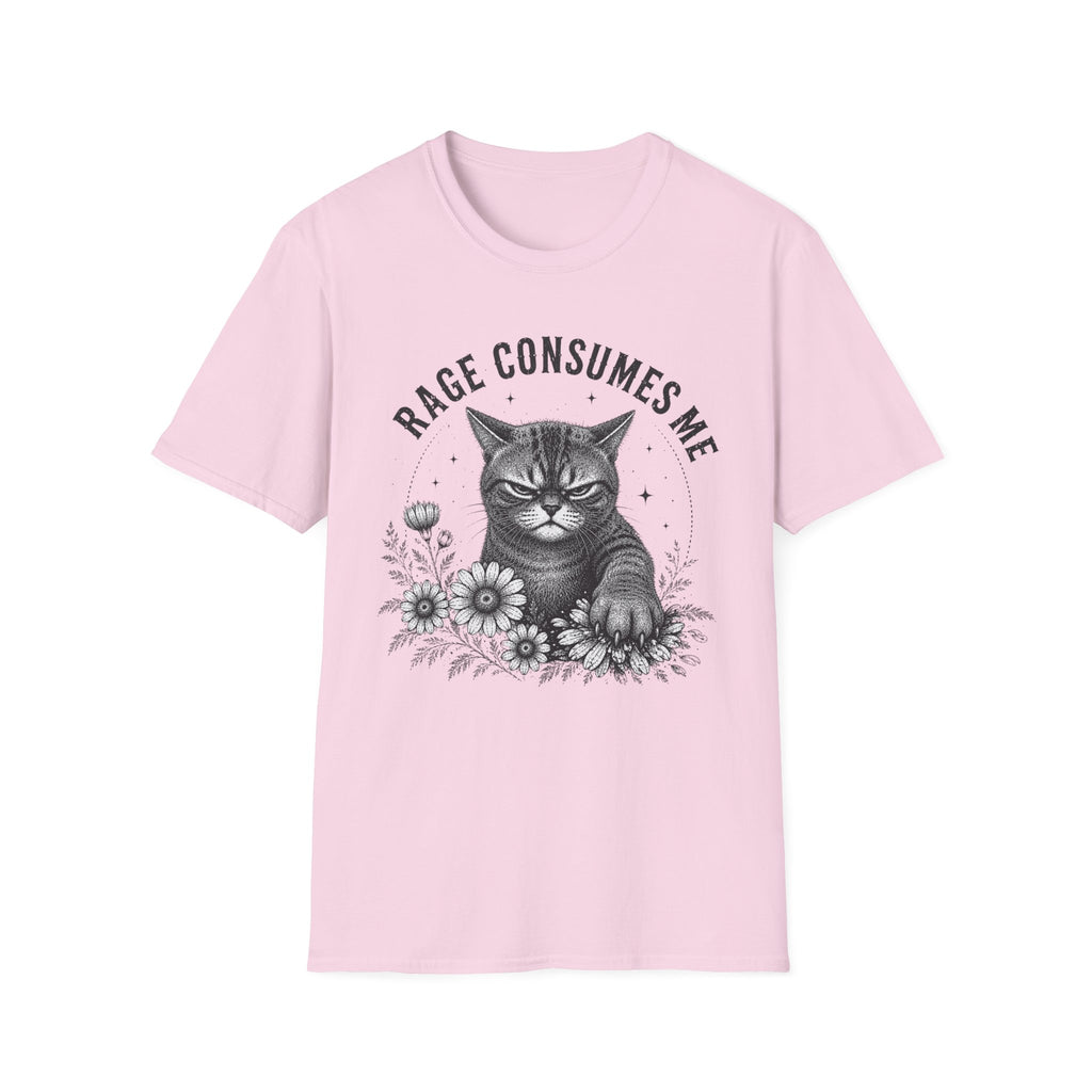 Angry Rage Consumes Me (Light) T-Shirt