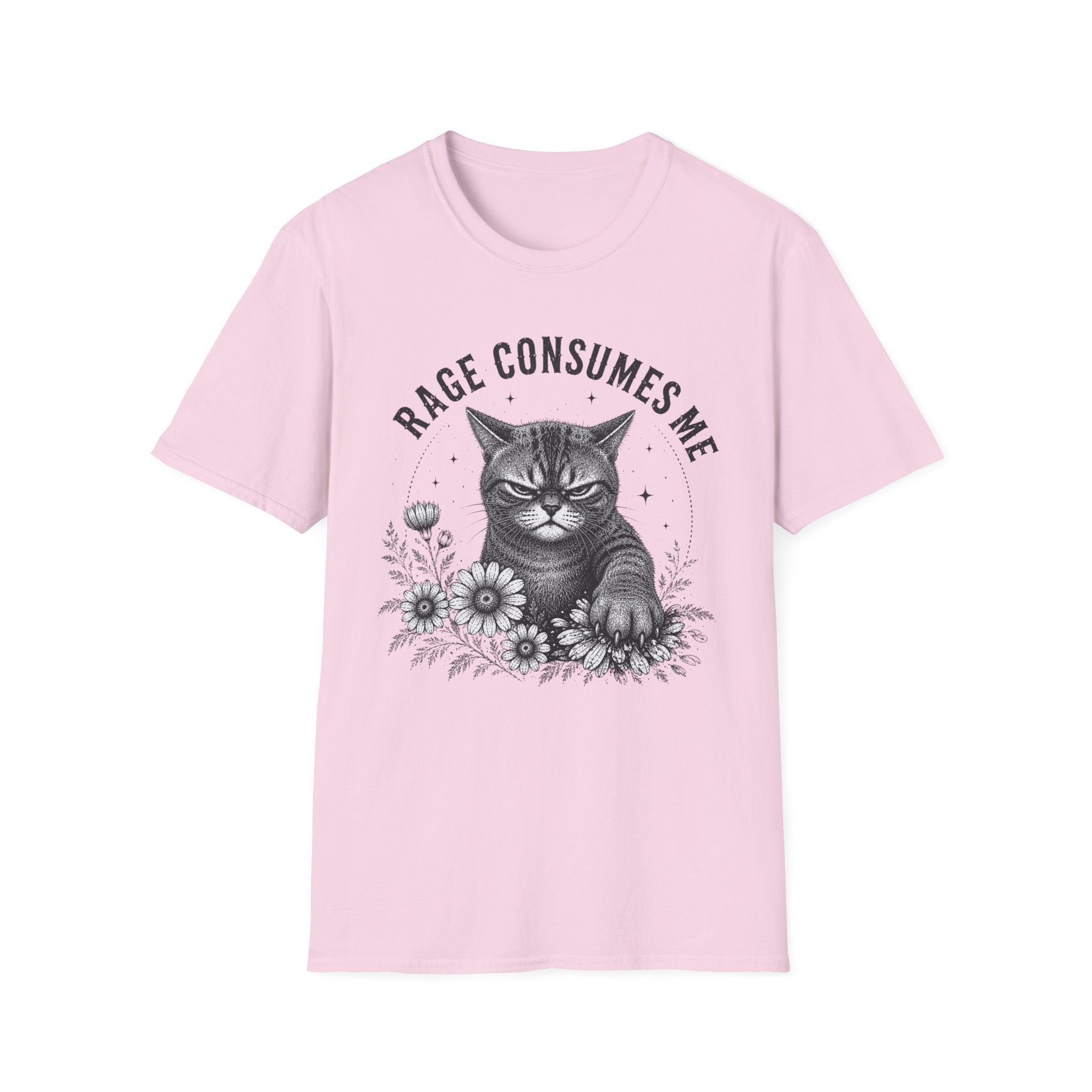 Angry Rage Consumes Me (Light) T-Shirt