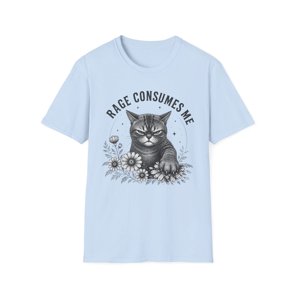 Angry Rage Consumes Me (Light) T-Shirt