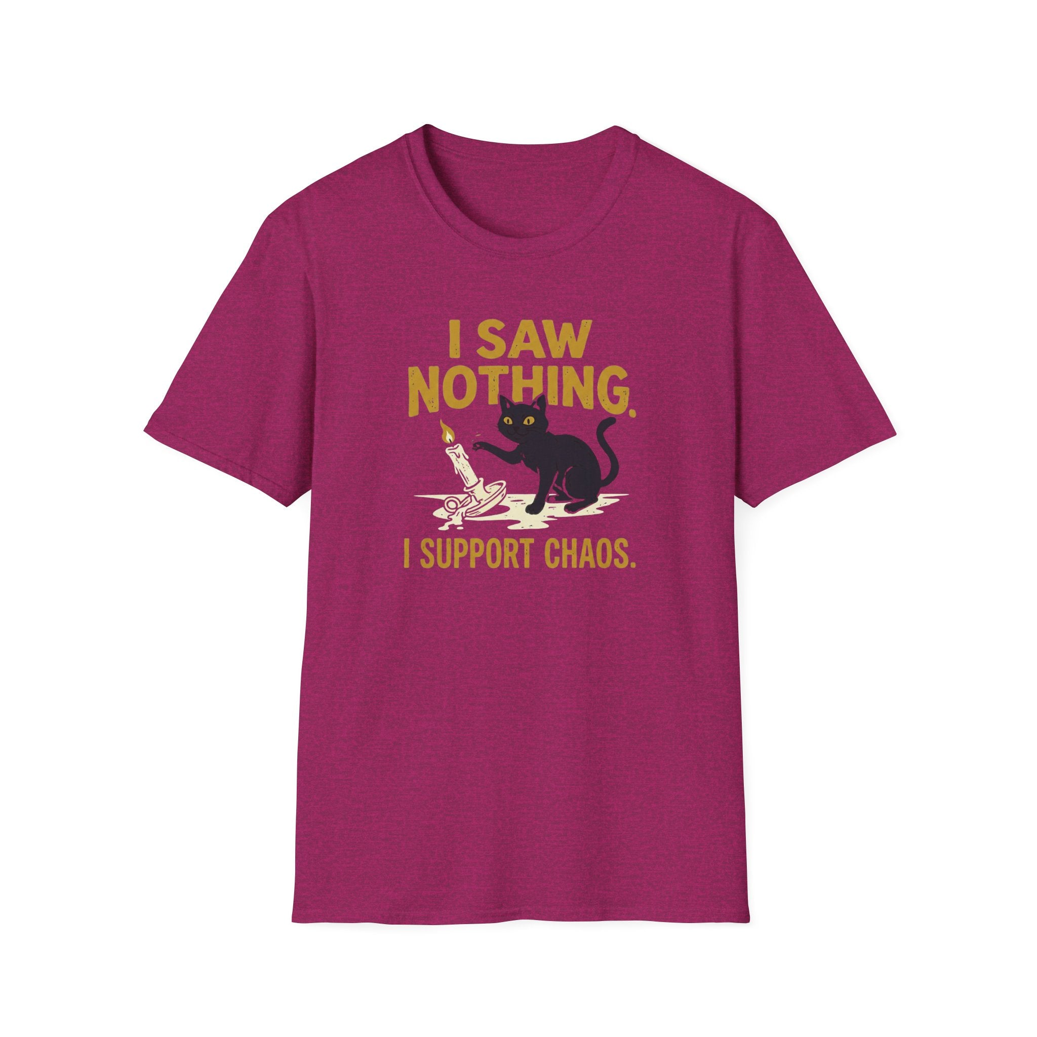 I Saw Nothing I Support Chaos T-Shirt